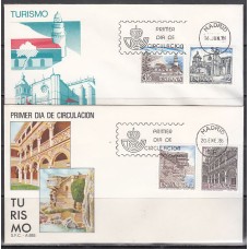 España II Centenario Sobres 1º Día 1986 Edifil 2835/8