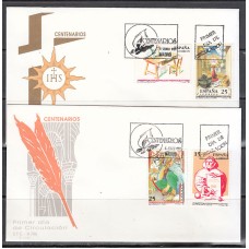 España II Centenario Sobres 1º Día 1991 Edifil 3122/5