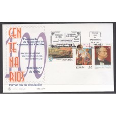 España II Centenario Sobres 1º Día 1997 Edifil 3498/500