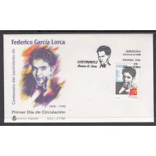 España II Centenario Sobres 1º Día 1998 Edifil 3549