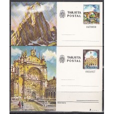 España II Centenario Enteros postales Edifil 119/20 Año 1979 ** Mnh
