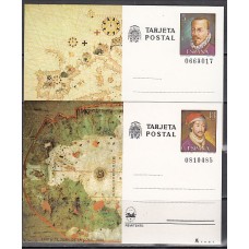 España II Centenario Enteros postales Edifil 121/2 Año 1980 ** Mnh