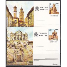 España II Centenario Enteros postales Edifil 127/8 Año 1982 ** Mnh