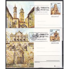 España II Centenario Enteros postales Edifil 127/8 Año 1982 usado
