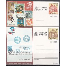 España II Centenario Enteros postales Edifil 135/6 Año 1984 ** Mnh