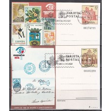 España II Centenario Enteros postales Edifil 135/6 Año 1984 usado