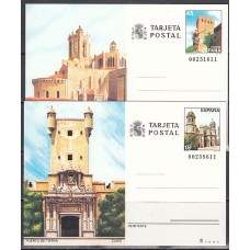 España II Centenario Enteros postales Edifil 145/6 Año 1988 ** Mnh