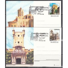 España II Centenario Enteros postales Edifil 145/6 Año 1988 usado