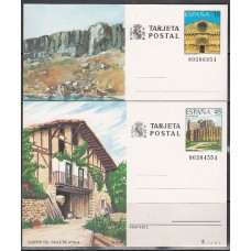España II Centenario Enteros postales Edifil 147/8 Año 1989 ** Mnh