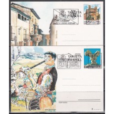 España II Centenario Enteros postales Edifil 151/2 Año 1991 usado