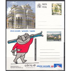 España II Centenario Enteros postales Edifil 157/8 Año 1994 ** Mnh