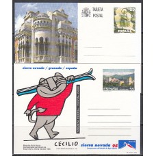 España II Centenario Enteros postales Edifil 157/8 Año 1994 ** Mnh