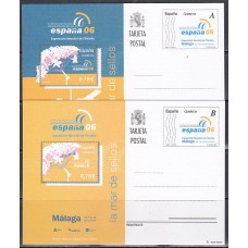 España II Centenario Enteros postales Edifil 173/4 Año 2006 ** Mnh