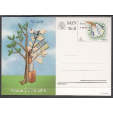 España II Centenario Enteros postales Edifil 183 Año 2010 ** Mnh