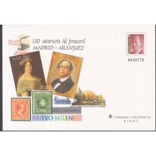 España II Centenario Sobres enteros postales 2001 Edifil 73 ** Mnh