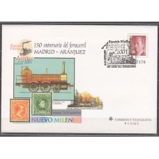 España II Centenario Sobres enteros postales 2001 Edifil 73 usado