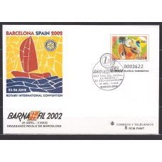 España II Centenario Sobres enteros postales 2002 Edifil 77 usado