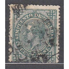 España Reinado Alfonso XII 1876 Edifil 183 usado  Normal