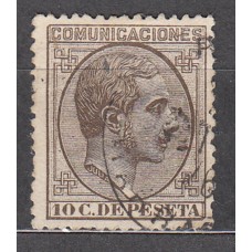 España Reinado Alfonso XII 1878 Edifil 192 usado  Bonito