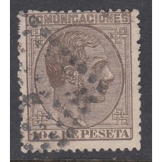 España Reinado Alfonso XII 1878 Edifil 192 usado Normal
