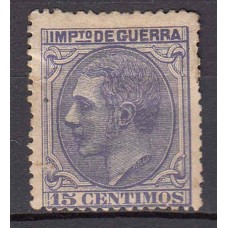 España Reinado Alfonso XII 1879 Edifil NE 6 * Mh