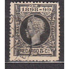 España Reinado Alfonso XIII 1898 Edifil 240 usado  Bonito