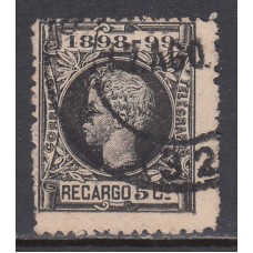 España Reinado Alfonso XIII 1898 Edifil 240 usado  Normal