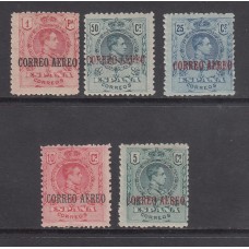 España Reinado Alfonso XIII 1920 Edifil 292/6 ** Mnh  Normal