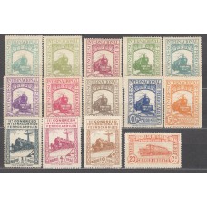 España Reinado Alfonso XIII 1930 Edifil 469/82 * Mh Bonita