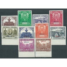 España II República 1931 Edifil 620s/9s ** Mnh