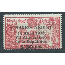 España II República 1938 Edifil 756 ** Mnh  Normal