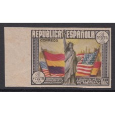 España II República 1938 Edifil 763s ** Mnh