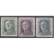 España Estado Español 1946 Edifil 999/1001 ** Mnh Franco