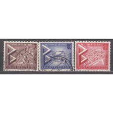 Alemania Berlin Correo 1957 Yvert 141/3 usado