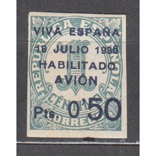 Canarias Correo 1936 Edifil 1 * Mh