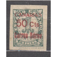 Canarias Correo 1938 Edifil 37 * Mh