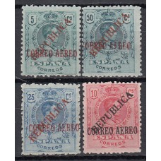 Locales Repúblicanos Barcelona 1931 Edifil 29/32 ** Mnh  Normal