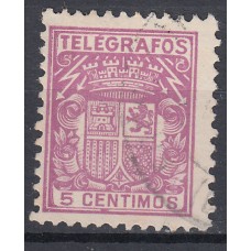 España Telégrafos 1932 Edifil 68na o  sin número de control