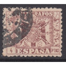 España Telégrafos 1940 Edifil 83 usado
