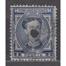 España Taladrados 1876 Edifil 180