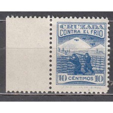 Cruzada contra el frio 1937 Edifil 12 ** Mnh