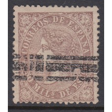 España Barrados 1868 Edifil 98S