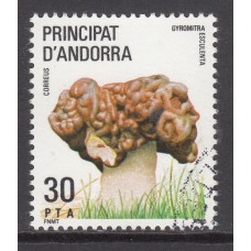 Andorra Española  Correo 1985 Edifil 187 usado