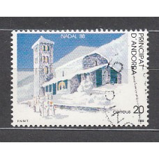 Andorra Española  Correo 1988 Edifil 208 usado