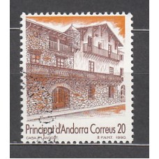 Andorra Española  Correo 1990 Edifil 221 usado