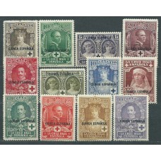 Guinea Correo 1926 Edifil 179/90 ** Mnh