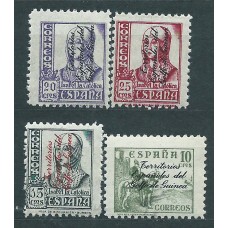 Guinea Correo 1939 Edifil 256/9 ** Mnh