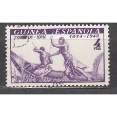 Guinea Correo 1949 Edifil 275 Usado