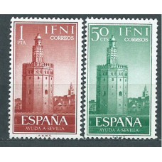 Ifni Correo 1963 Edifil 193/4 usado