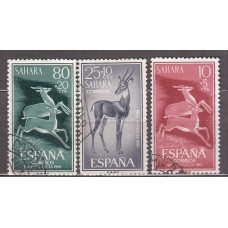 Sahara Correo 1961 Edifil 190/2 usado